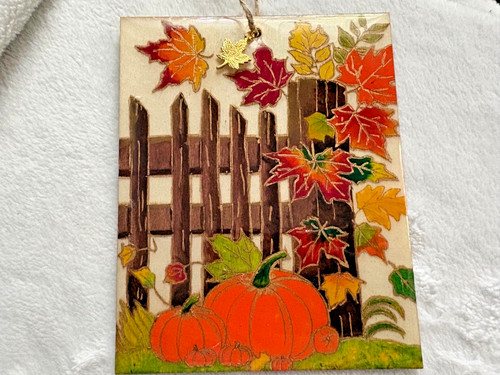 Fall wooden wall window - wall,